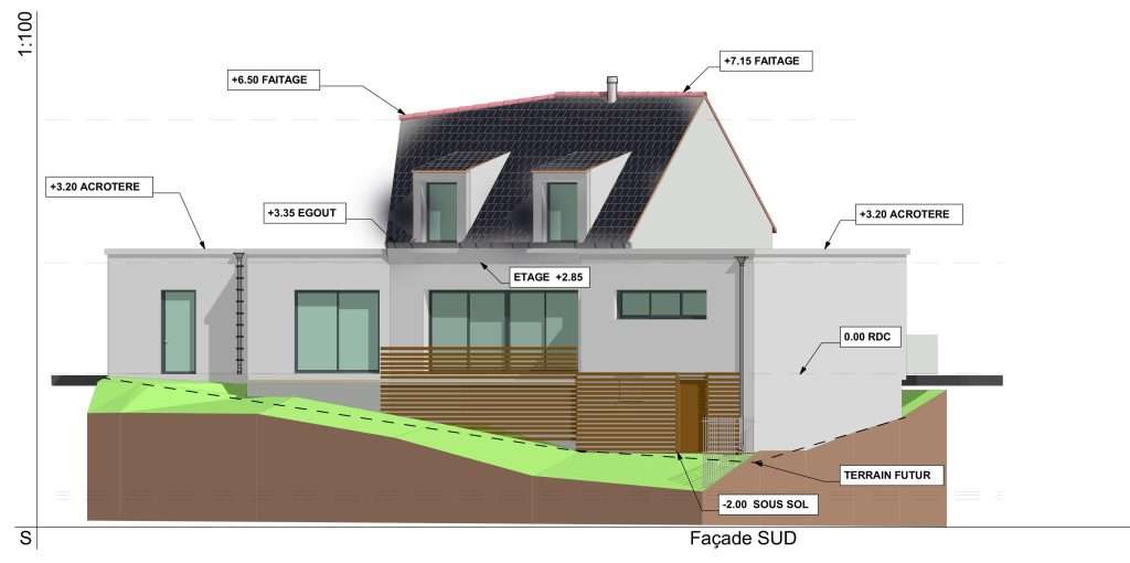 Architecte intérieur permis construire 